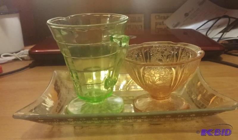 Depression glass as shown...