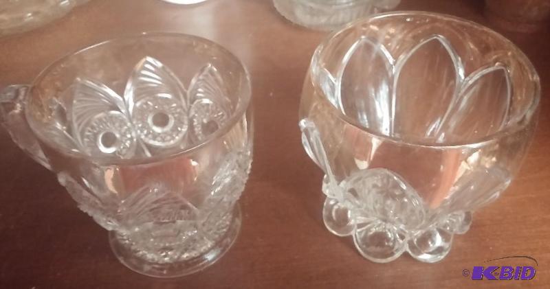 Lot of 2 Vintage Sugar and creamer...