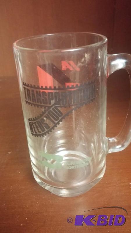 Vintage 1972 Burlington Northern mug...