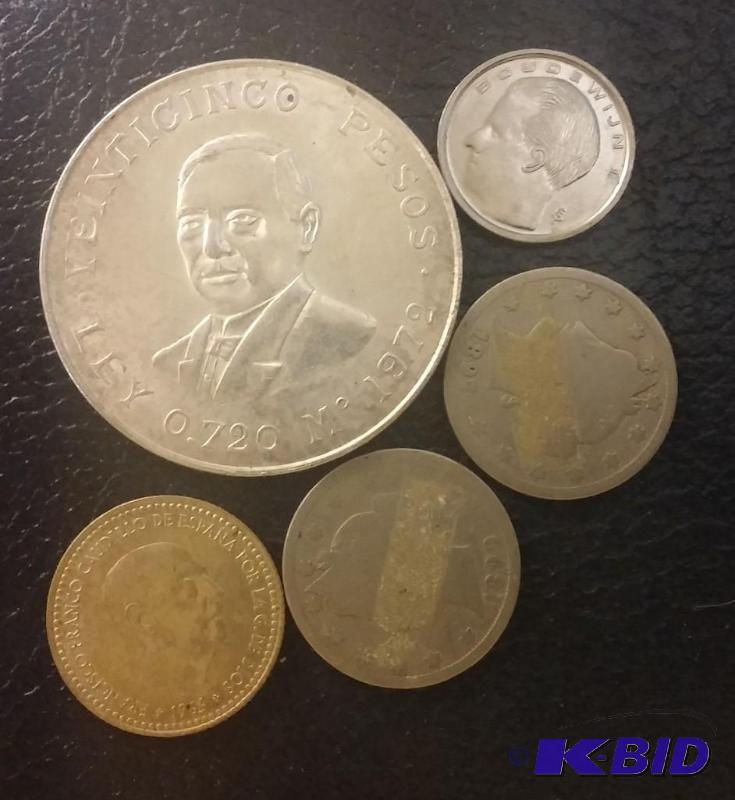 Misc. Foreign coins with &quotSILVER&quot M...