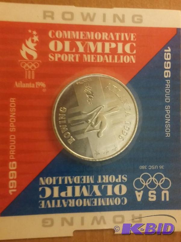 1996 Olympic Rowing commemorative coin...