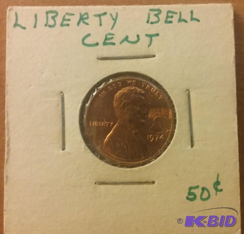 1974 Liberty Bell Penny...