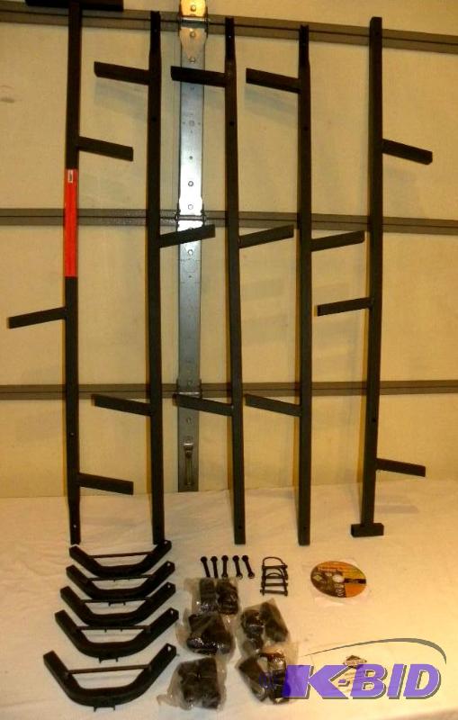 lot 33 image: 20 Climbing Stick, steel construction, five ...