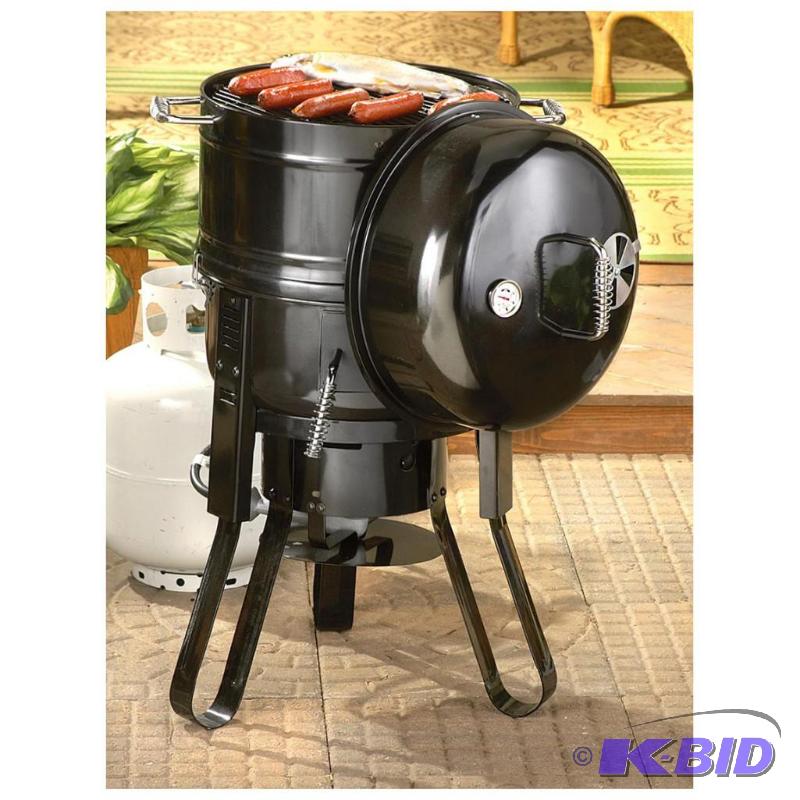 lot 41 image: Multi Cooker Smoker  Fryer, for charcoal smo...