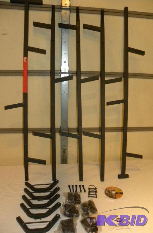 lot 49 image: 20 Climbing Stick, steel construction, five ...