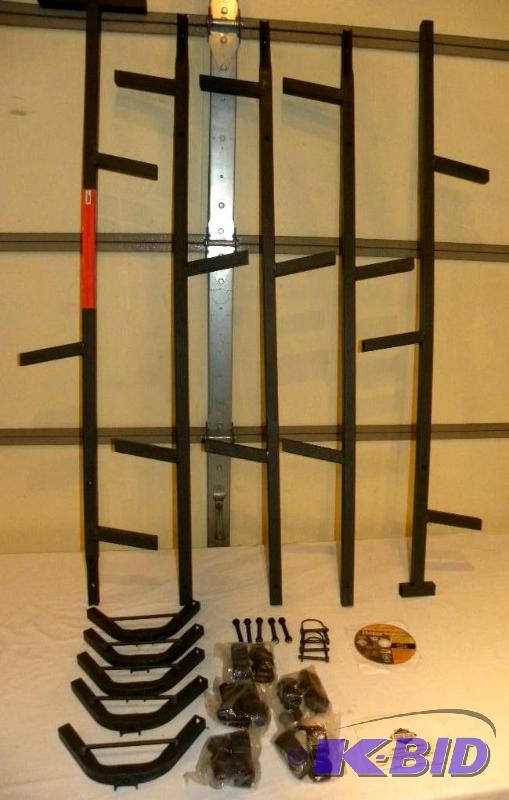 lot 50 image: 20 Climbing Stick, steel construction, five ...