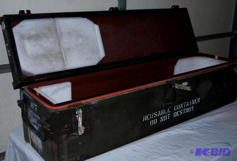 lot 53 image: U.S. Military Surplus Storage Container, all ...