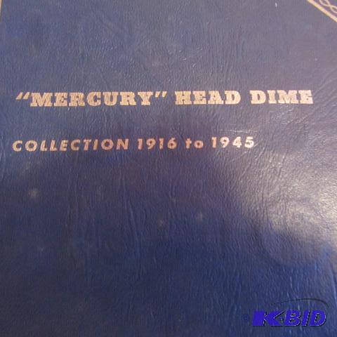 lot 110 image: Mercury Dimes