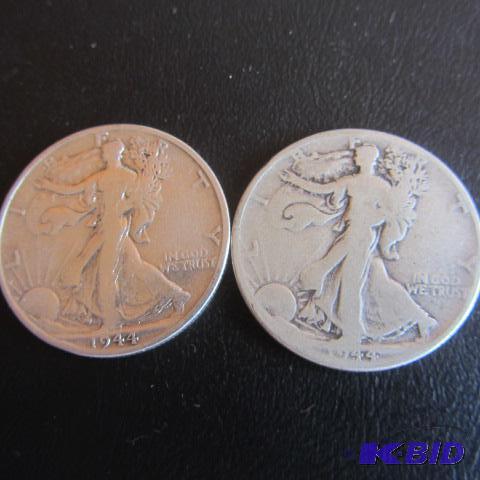 lot 138 image: 1944 Liberty Half Dollars