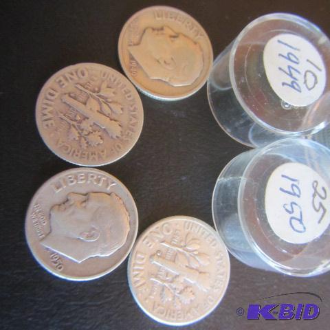 lot 225 image: Roosevelt Dimes