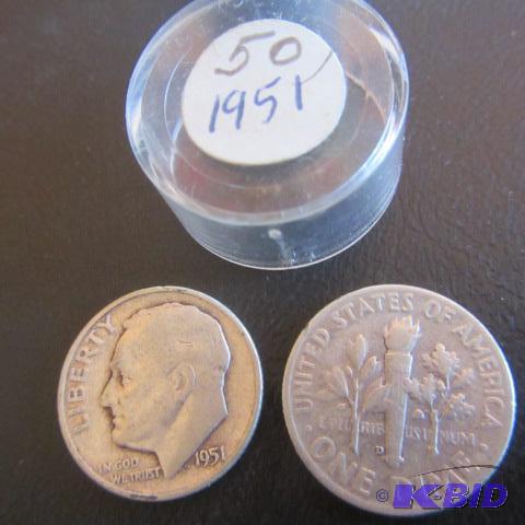lot 226 image: Roosevelt Dimes