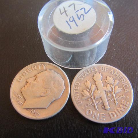 lot 227 image: Roosevelt Dimes