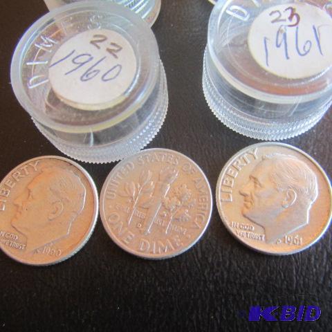 lot 233 image: Roosevelt Dimes