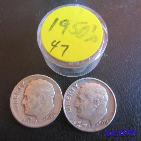 lot 236 image: Roosevelt Dimes