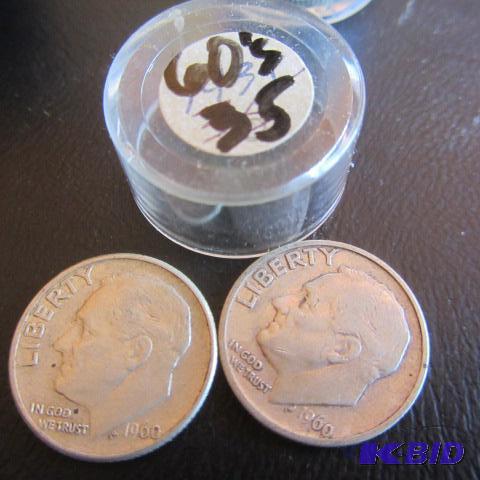 lot 237 image: Roosevelt Dimes