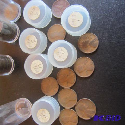lot 241 image: Lincoln Wheat Pennies