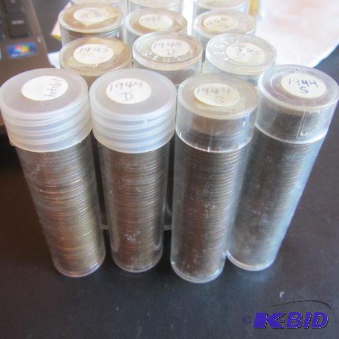 lot 249 image: Lincoln Wheat Pennies
