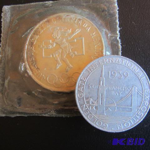 lot 269 image: Golden Gate, Olympic coin