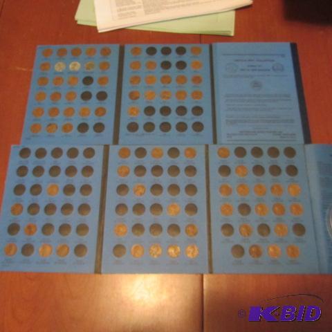 lot 288 image: Lincoln Cents Books