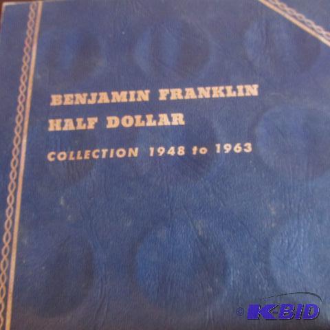 lot 51 image: Franklin Half Dollar Collection