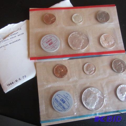 lot 57 image: 1964 Mint Sets