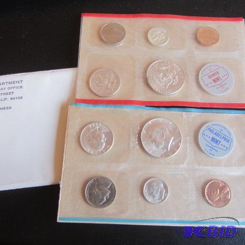 lot 58 image: 1964 Mint Sets