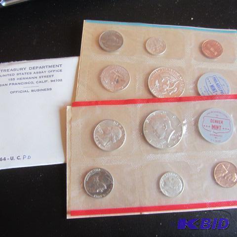 lot 60 image: 1964 Mint Sets