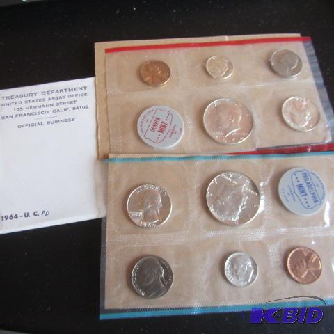 lot 61 image: 1964 Mint Sets