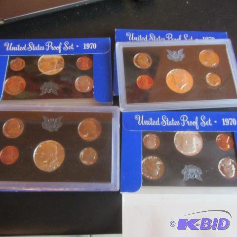 lot 72 image: 1970 Proof Sets
