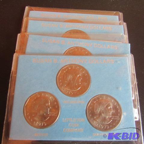 lot 73 image: 1979 Susan B Anthony Mint Sets