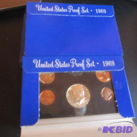 lot 81 image: 1969 Proof Sets