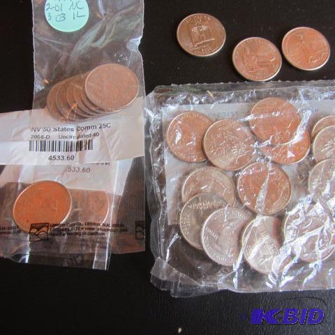 lot 87 image: Statehood Quarters