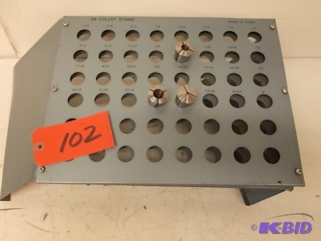 R8 Collet Stand with (3) R8 Collets...