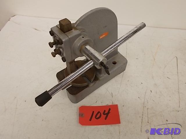Arbor Press, 4 12&quot Shut Height...