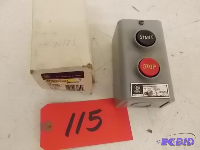 GE Push Button Station, CR2943NA102A, New...