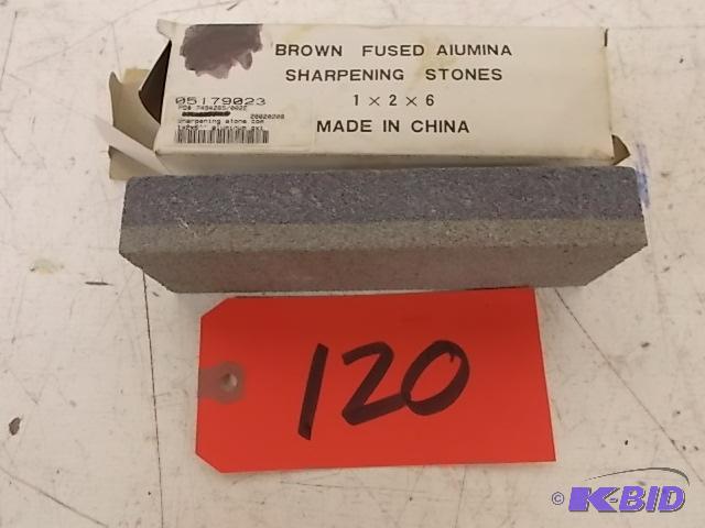 Sharpening Stone, 1 x 2 x 6, Aluminum Oxide, ...