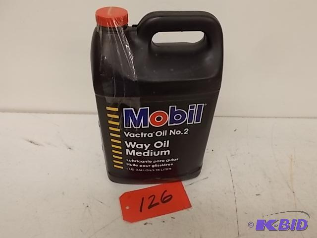 Mobile Vactra No. 2 Way Oil, 1 Gallon, New...