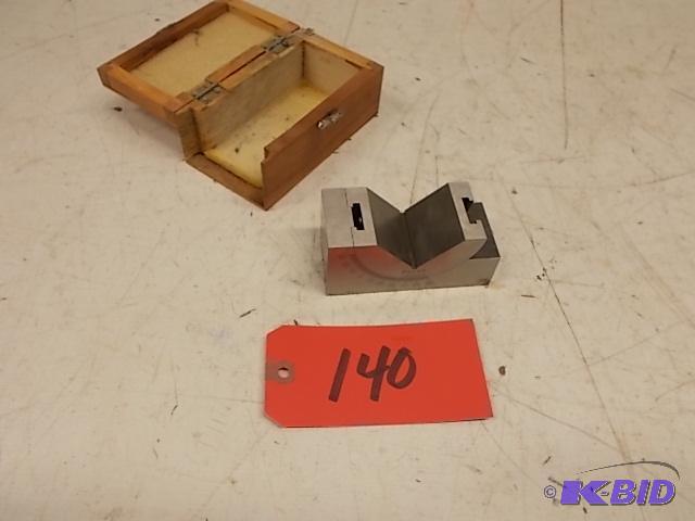 Precision Angle V-Block, 1 34&quot x 4&quot...