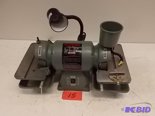 Tool &amp Cutter Grinder, 12 hp, 115v, Wate...
