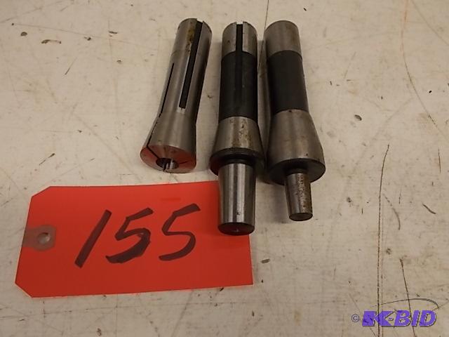 (2) R8 Tool Holders &amp R8 Collet...