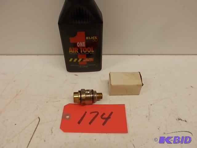 Pneumatic In-Line Oiler with Oil...