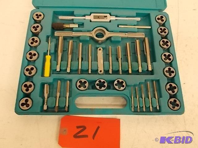 40 pc. Tap &amp Die Set, New...