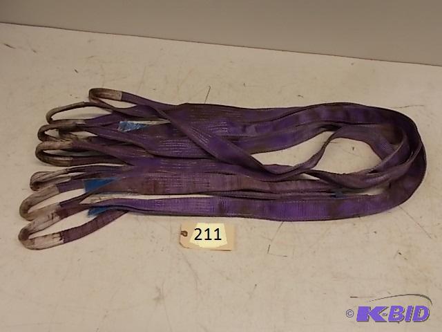 (4) Lifting Straps, 6 12 x 2&quot...
