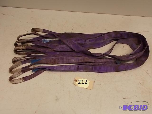 (4) Lifting Straps, 6 12 x 2&quot...