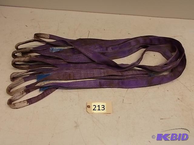 (4) Lifting Straps, 6 12 x 2&quot...