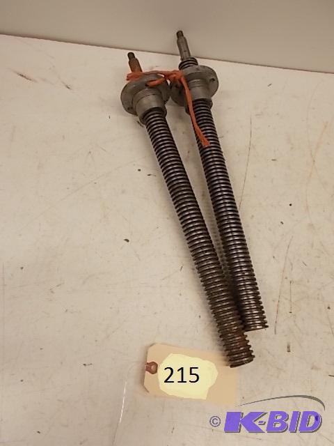 (2) Acme Thread with Nut, 1 14&quot x 18&qu...