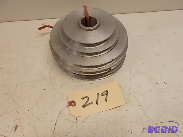 (2) Aluminum Step Pulleys, 7 34&quot OD X 1...
