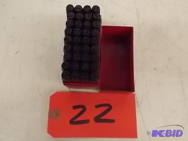 Number &amp Letter Stamp Set, 516&quot, Ne...