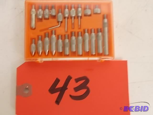 22 pc. Indicator Point Set, New...