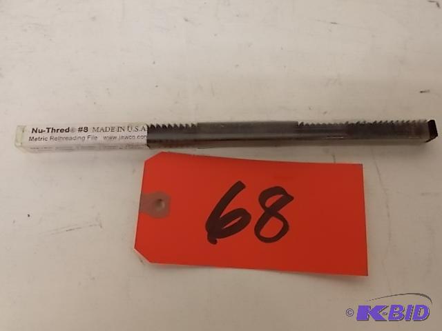 Jawco Nu-Thred #8 Metric Rethreading File, Ne...